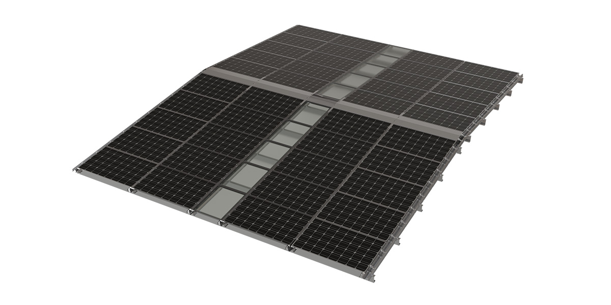 تركيب سقف BIPV