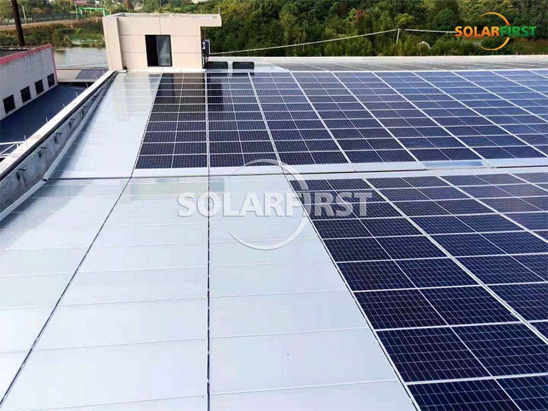 2.2MWp BIPV سقف جبل في ونتشو، تشجيانغ