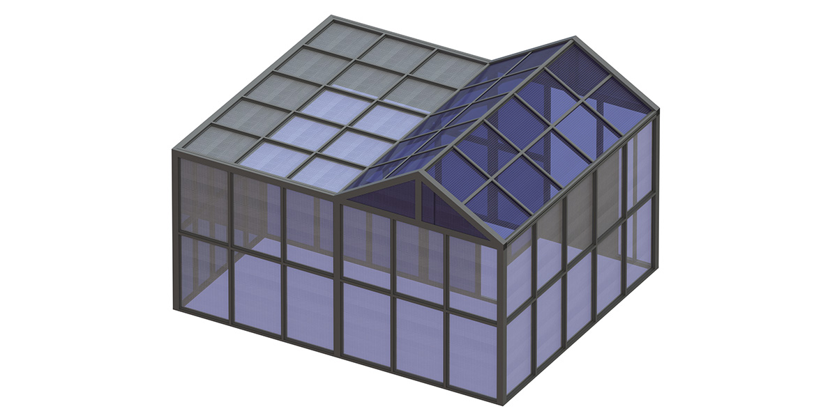 غرفة شمسية BIPV