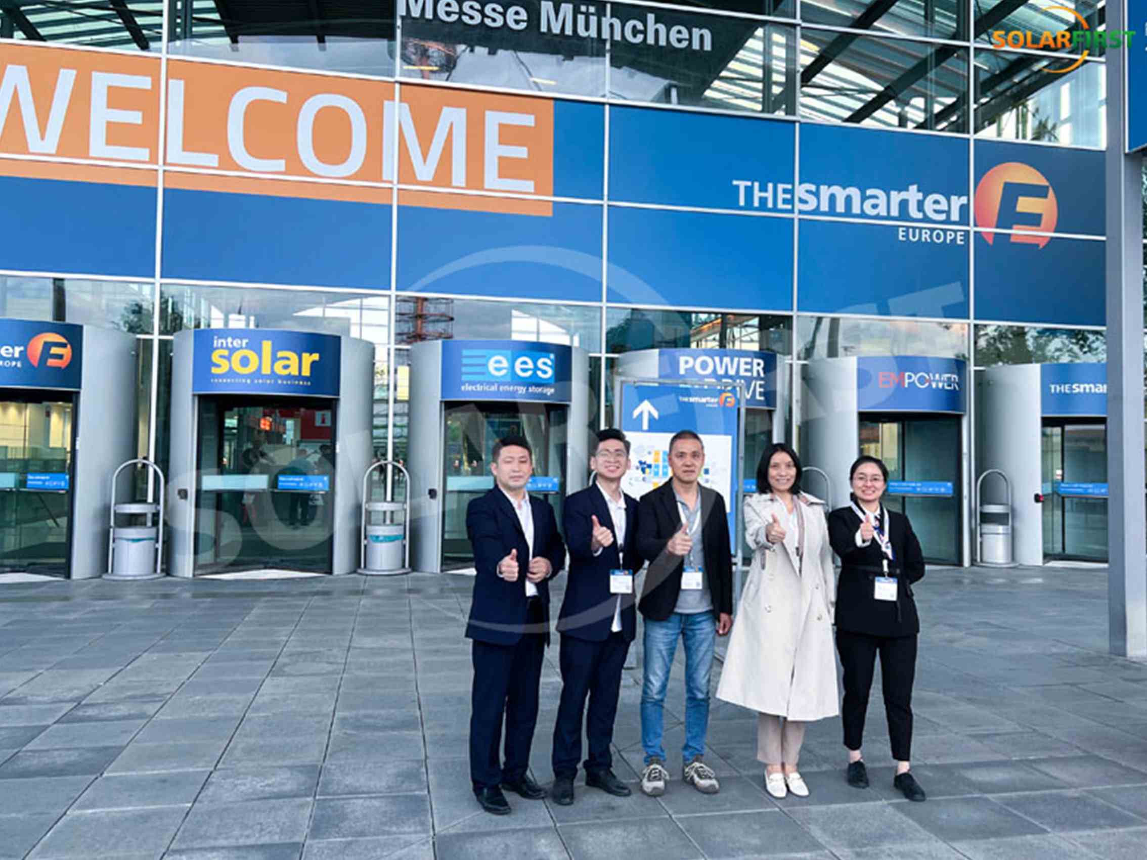 اختتمت شركة Solar First مشاركتها الناجحة في معرض Intersolar Europe 2023