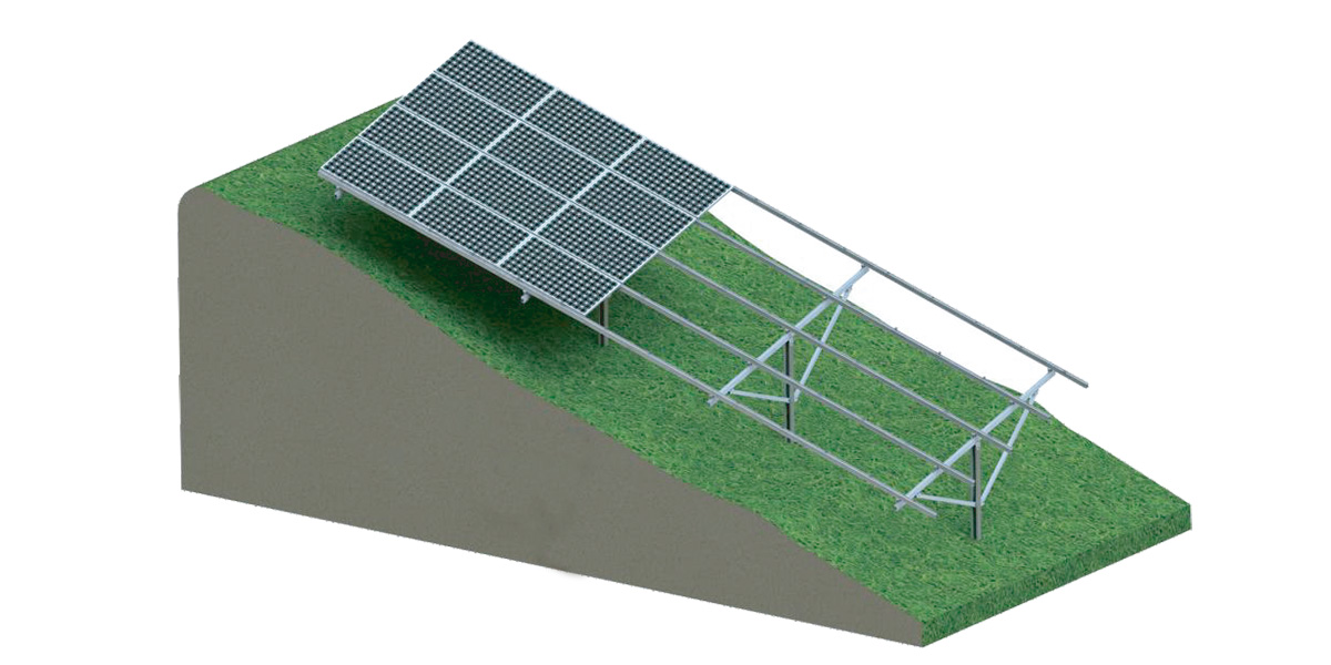 تثبيت كومة الدك على الأرض