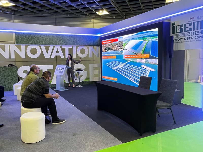 شاركت شركة SOLAR FIRST في مؤتمر IGEM 2024 في ماليزيا، وحصلت على تقدير الصناعة