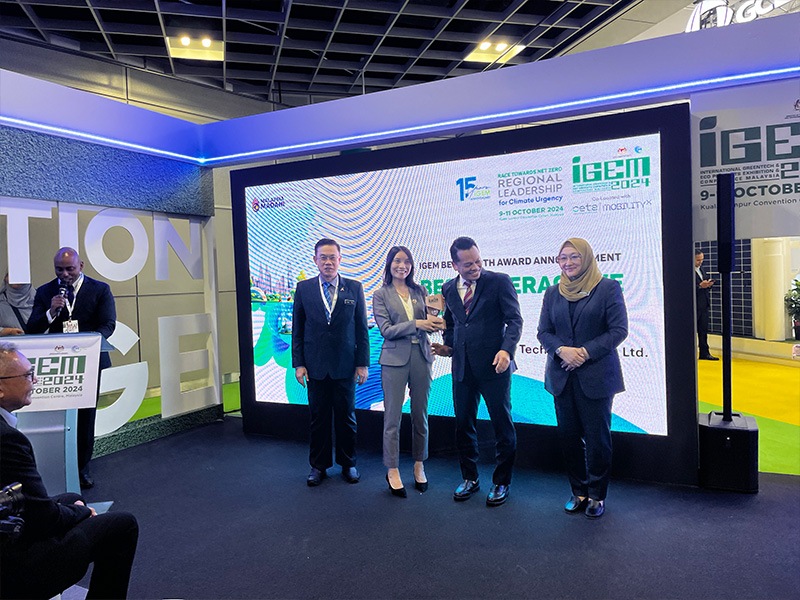 تم تكريم شركة SOLAR FIRST كأفضل فائز بجناح تفاعلي في معرض IGEM 2024