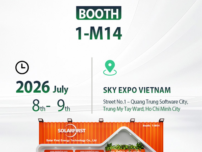 Join Us in Ho Chi Minh City – Solar First Group Welcomes You to Solar & Storage Live Vietnam 2026